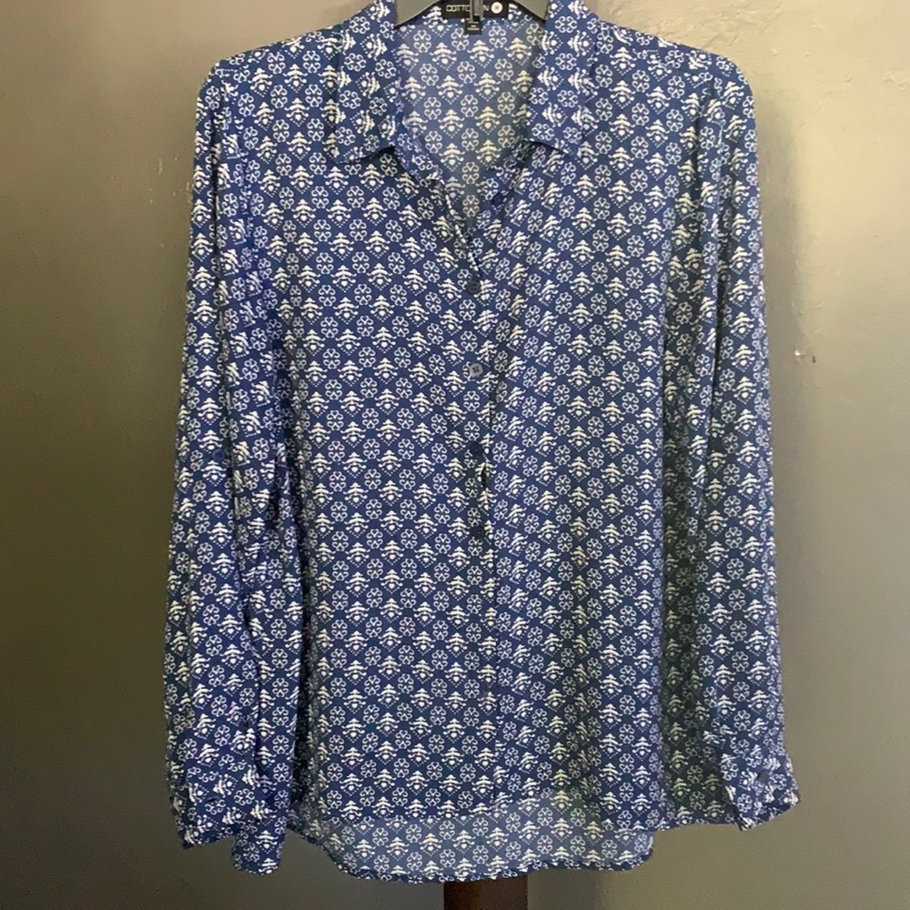 Blouse cotton on